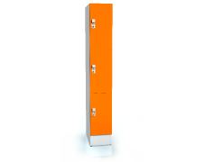 Premium lockers with three lockable boxes ALFORT AD 1920 x 300 x 520
